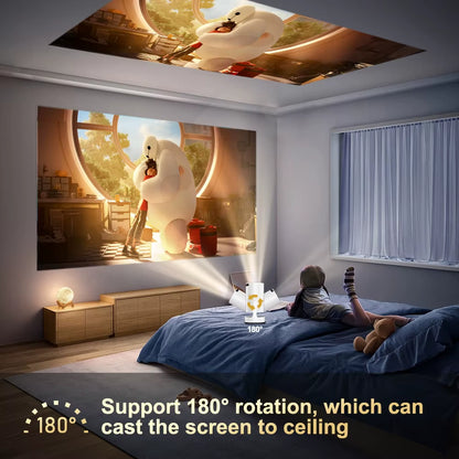 HY300 Ultra 4K Android11 Projector Wifi6 BT5.4 Pocket Outdoor Home Theater Auto Vertical Keystone 2025 New Release HY300